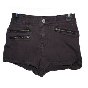 Kendall and Kylie High Rise Zipper Short